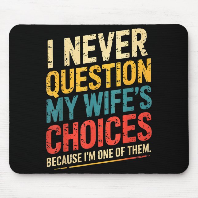 Funny Groovy Dad Joke Quote For Husband Fathers Da Mousepad (Vorne)