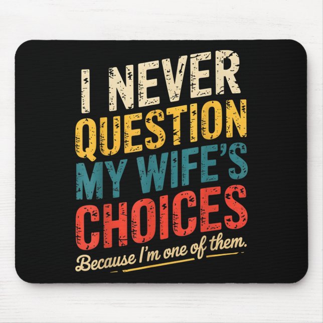 Funny Groovy Dad Joke Quote For Husband Fathers Da Mousepad (Vorne)
