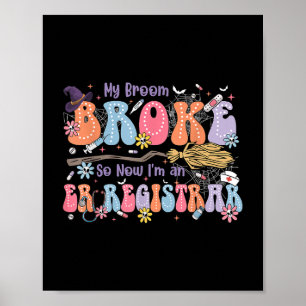Funny Groovy mein Zimmer Broke Im A Er Registrar H Poster