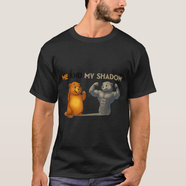 Funny Groundhog Day  T-Shirt (Vorderseite)