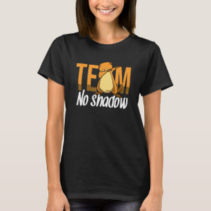 Funny Groundhog Day Team No Shadow Dabbing Kinder T-Shirt