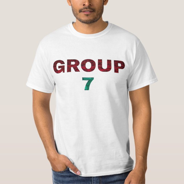 Funny Group 7 Meme Shirt, Hilarious Team 7 Graphic T-Shirt (Vorderseite)