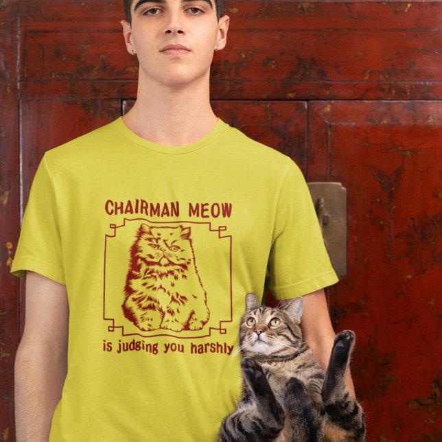 Funny Grumpy Cat Chinese Food Menu T-Shirt (Von Creator hochgeladen)