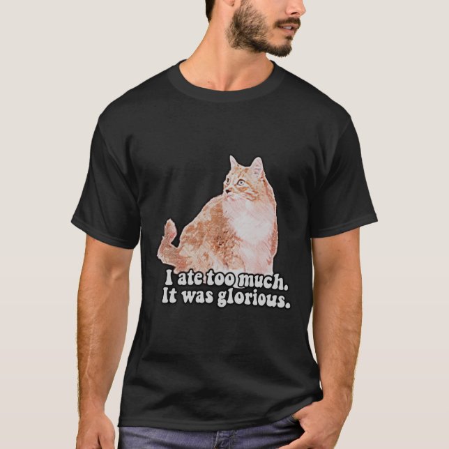 Funny grumpy cat meme für Katz- und Kitesurfer T-Shirt (Vorderseite)