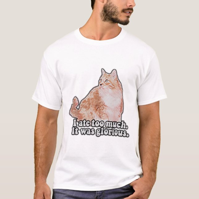 Funny grumpy cat meme für Katz- und Kitesurfer T-Shirt (Vorderseite)