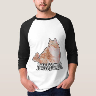 Funny grumpy cat meme für Katz- und Kitesurfer T-Shirt