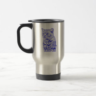 Funny grumpy cat meme für kitty personen und besit reisebecher