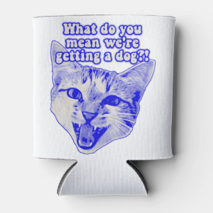 Funny grumpy cat meme für kitty und cat Liebhaber Dosenkühler