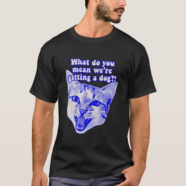 Funny grumpy cat meme für kitty und cat Liebhaber T-Shirt (Vorderseite)