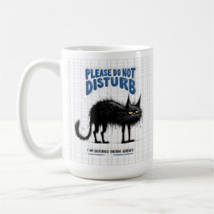 Funny Grumpy Cat Tasse - Bitte nicht stören