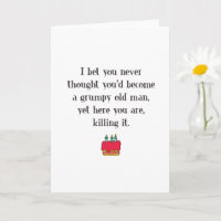 Funny Grumpy Old Man Birthday