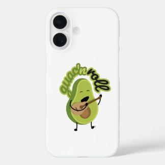 Funny Guac und Roll Avocado iPhone Case
