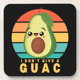 Funny Guacamole Food Pun Kawaii Getränkeuntersetzer