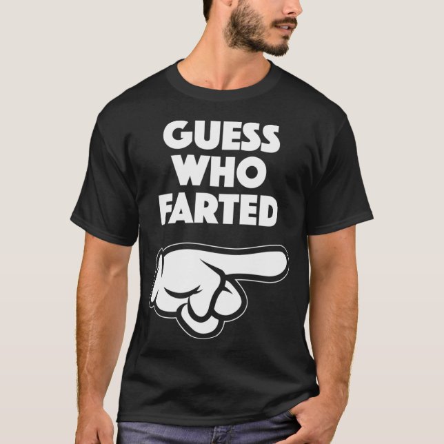 Funny Guess, der diesen Typ angefallen hat T-Shirt (Vorderseite)