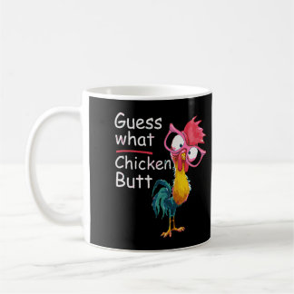 Funny Guess What Chicken Hintern Perfekter Spaß Ge Kaffeetasse