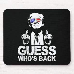 Funny Guess Who Back Präsident Donald Trump Mousepad
