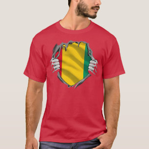 Funny Guinea Flaggenland Afrika T-Shirt