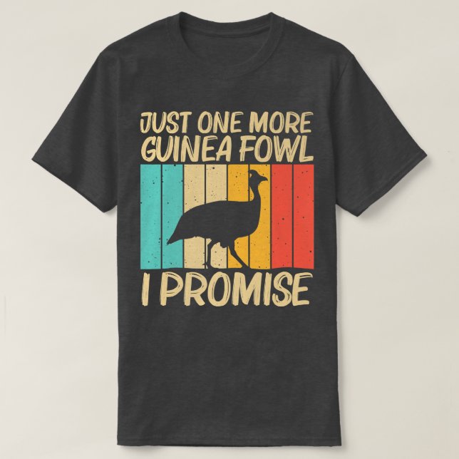 Funny Guinea Fowl Design For Men Women Guinea Hen  T-Shirt (Design vorne)