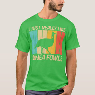 Funny Guinea Fowl Design für Männer Frauen Guinea T-Shirt