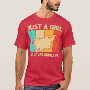 Funny Guinea Pig Design Guinea Schwein Leber in T-Shirt