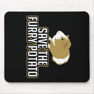 Funny Guinea Pig Liebhaber   Rett der Fruchtkartof Mousepad