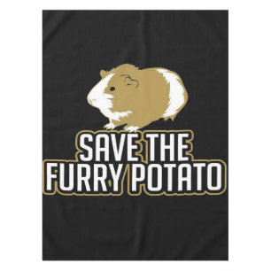Funny Guinea Pig Liebhaber   Rett der Fruchtkartof Tischdecke