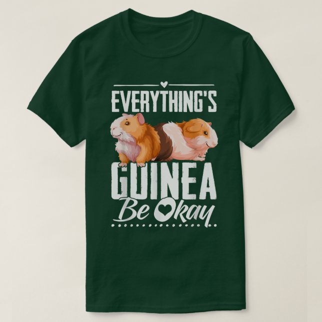 Funny Guinea Pig Lover Graphic For Women and Men G T-Shirt (Design vorne)