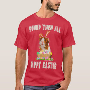 Funny Guinea Pig mit niedlichem Bunny Ost Osterhas T-Shirt