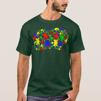 Funny Guinea Pig Puzzle Tiere Lover Autismus Gesch T-Shirt