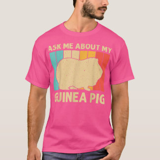 Funny Guinea Pig Weibchen Kartoffelpüree Lover Fl T-Shirt