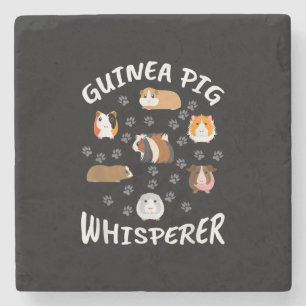 Funny Guinea Pig Whisperer Liebhaber Steinuntersetzer