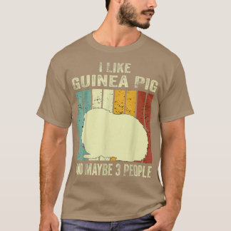Funny Guinea Schweinedesign für Männer Frauen Kind T-Shirt