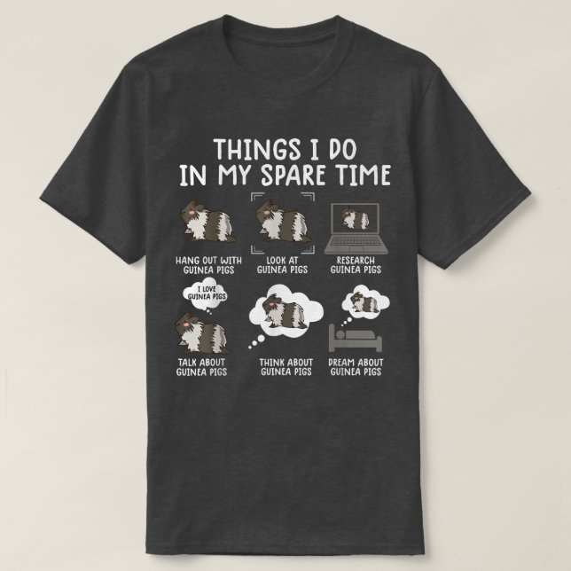 Funny Guinea Schweinefleisch Shirt Srcastic Spaß G (Design vorne)