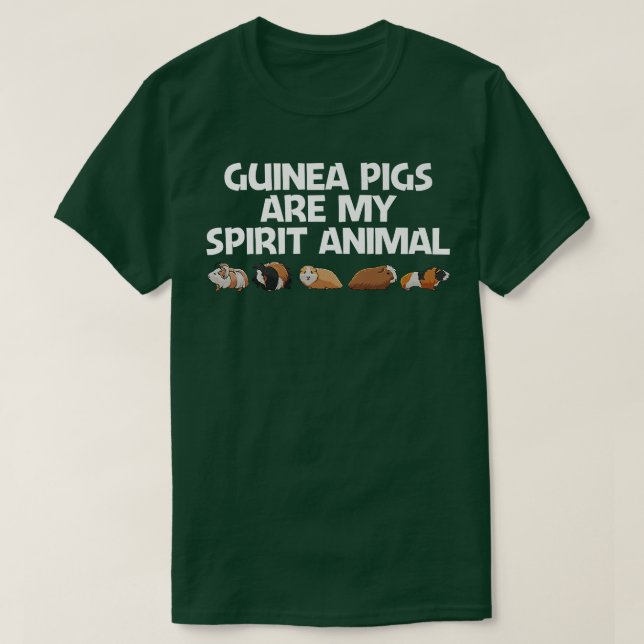 Funny Guinea Schweinekunst - Männerrolle Rodent Ti T-Shirt (Design vorne)