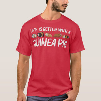 Funny Guinea Schweinekunst - Männerrolle Rodent Ti T-Shirt