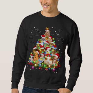 Funny Guinea Weihnachtsbaum Dekoration Sweatshirt