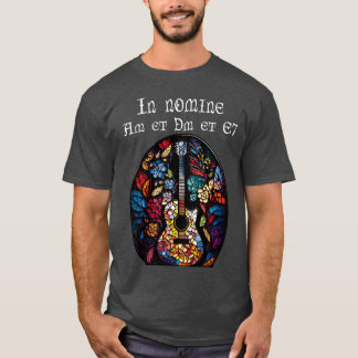 Funny Guitar Geschenk Retro Vintage Musikgitarre 2 T-Shirt