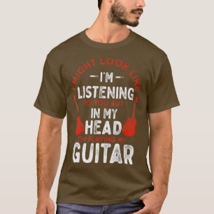 Funny Guitar könnte ich aussehen, als ob IM Vintag T-Shirt