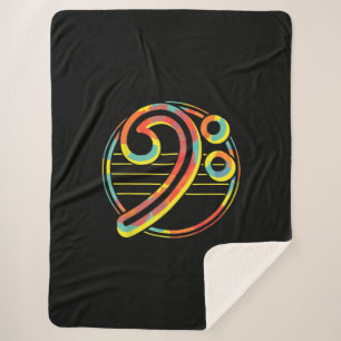 Funny Guitar Lovers  Guitar Music Lover Bass Cleff Sherpadecke