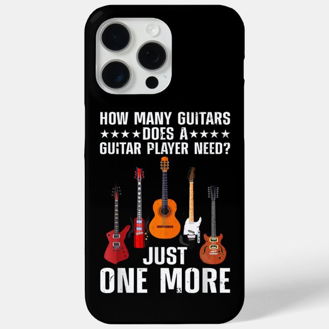 Funny Guitar Player Art for Men Guitarist Gu Case-Mate iPhone Hülle (Rückseite)