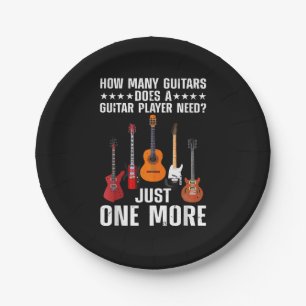 Funny Guitar Player Art for Men Guitarist Gu Pappteller