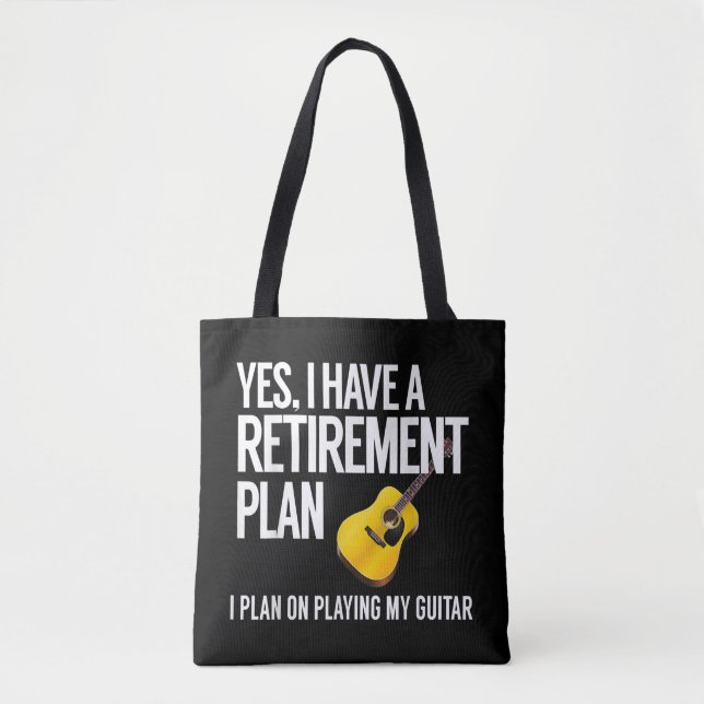 Funny Guitar Player Rentirement Geschenk (Vorderseite)
