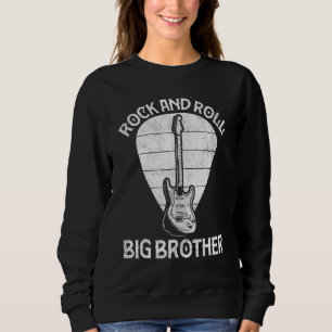 Funny Guitarist Big Bro Gitarre Musiker Broth Sweatshirt