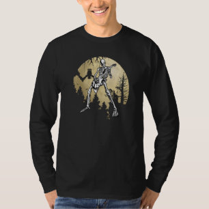 Funny Guitarist Skelettin Gitarrenmusikhalle spiel T-Shirt