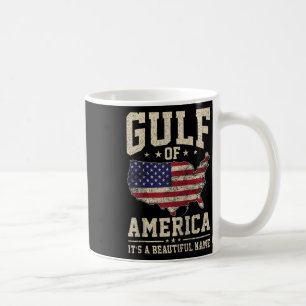 Funny Gulf of US America Vintager Golf von Mexiko  Kaffeetasse