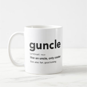 Funny Guncle Definition Print Kaffeetasse