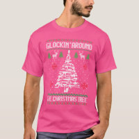 Funny Guns hässliche Weihnachten für Gun Lovers Mä