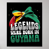 Funny Guyana Flag Guyana