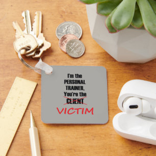 Funny Gym Fitness Personal Training Workout Schlüsselanhänger