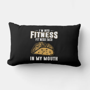 Funny Gym Fitness Taco T - Shirt Lendenkissen